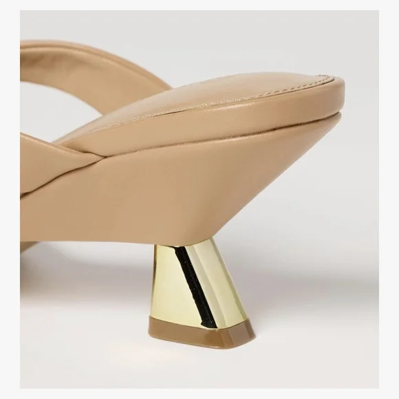 The Drop Women's Dakota Thong Scupted Heel Sandal #923, 924, 925 - Picture 11 of 14